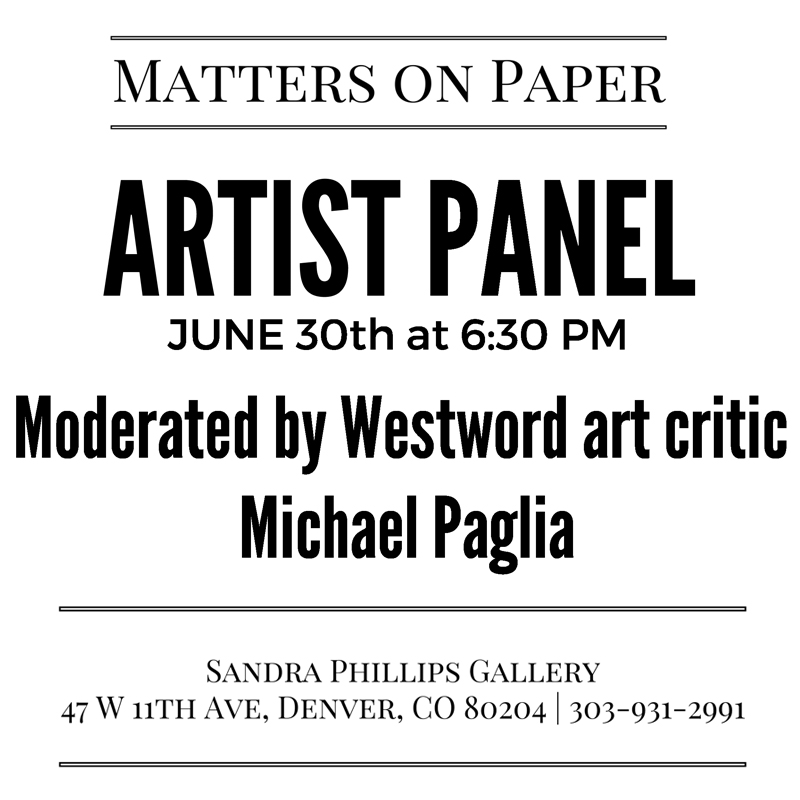 Matters on Paper at Sandra Phillips Gallery in Denver